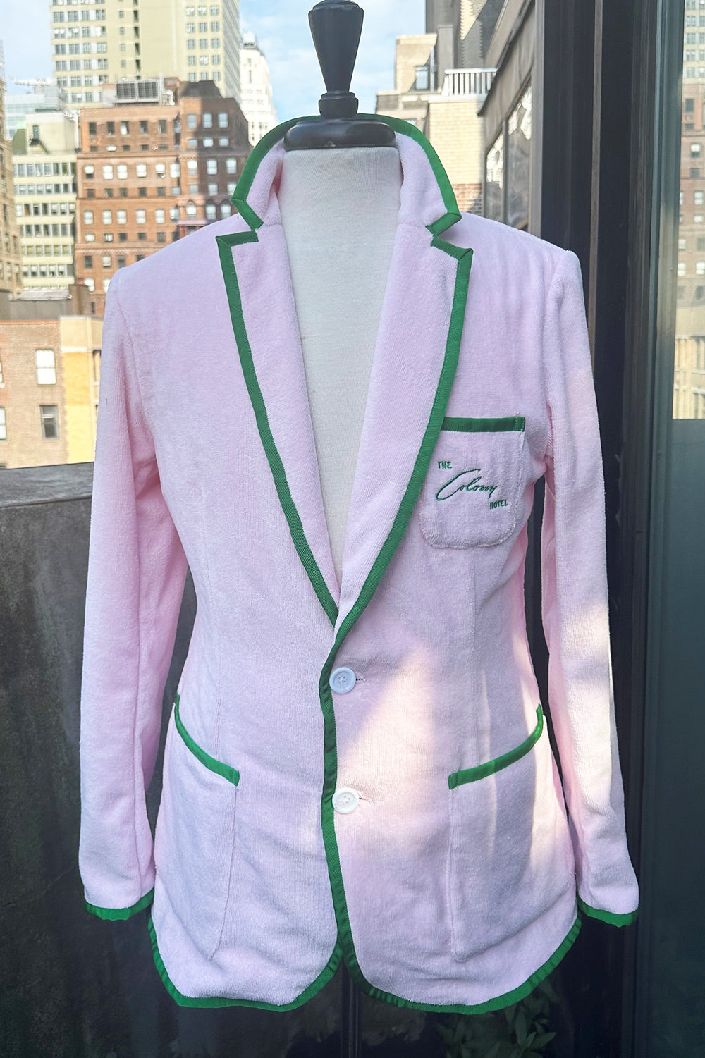 The Colony Hotel x BASK Men's Toweling Blazer
